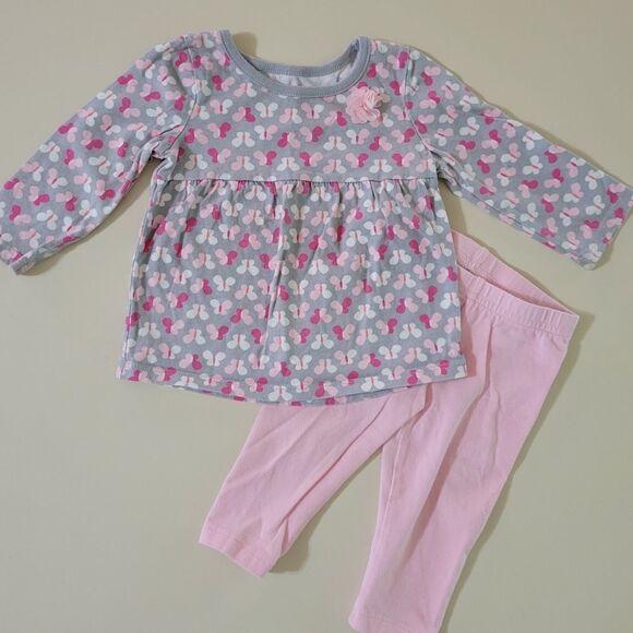 Jumping Beans Girl's Top and Pants Set - Picture 1 of 6